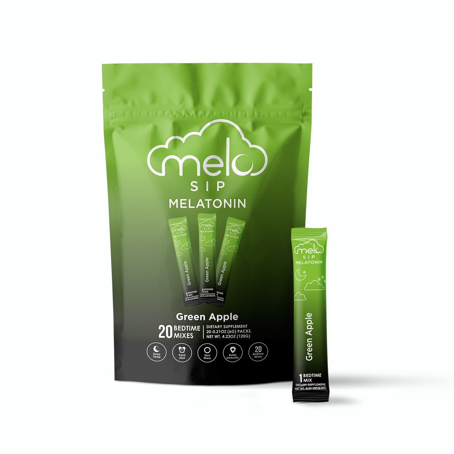 MELO Sip - Green Apple (20 Pack)