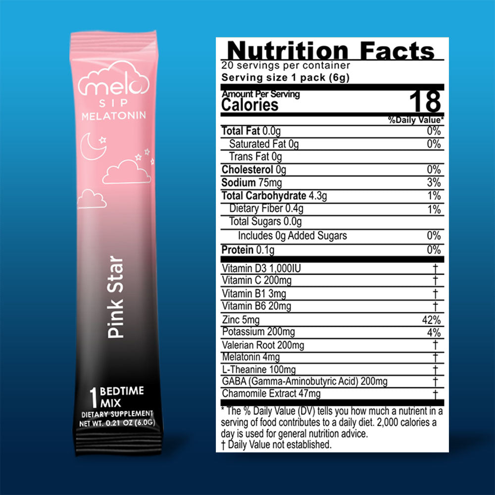 MELO Sip - Pink Star (20 Pack)